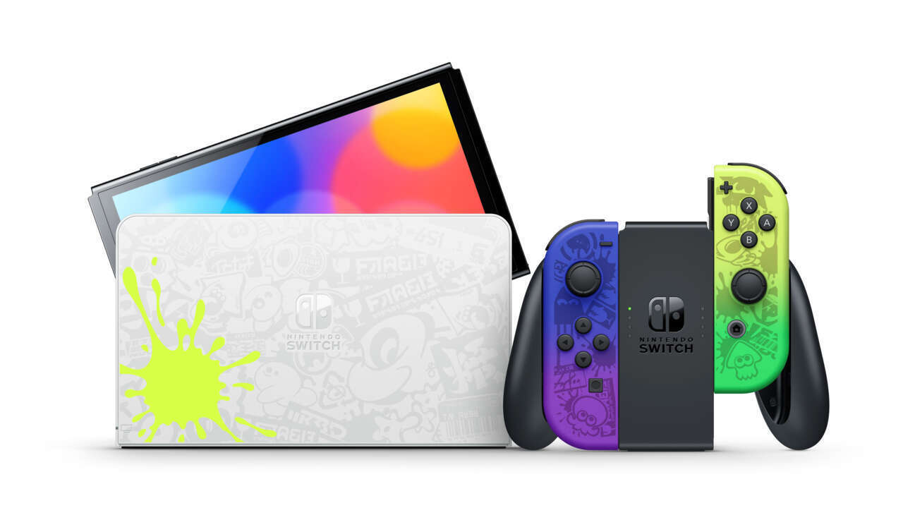 Splatoon 3 Nintendo Switch OLED Still Available At Amazon, Walmart, And More